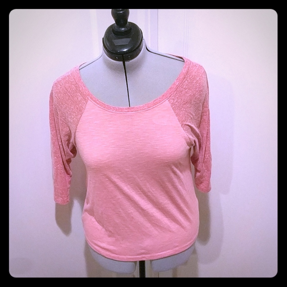 Pink reglan top